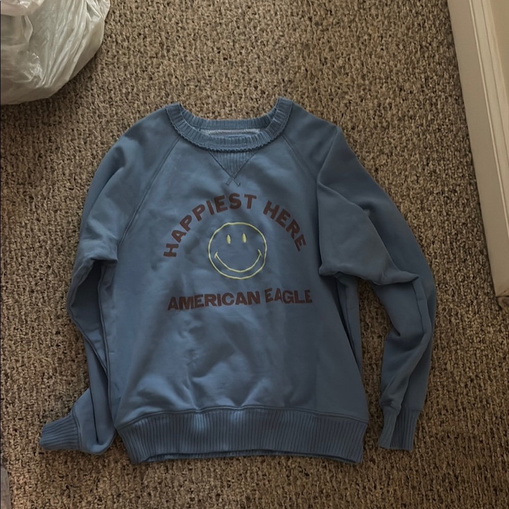 Vintage American Eagle Blue Sweatshirt